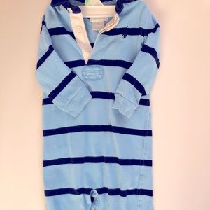 9 mo Ralph Lauren rugby style romper